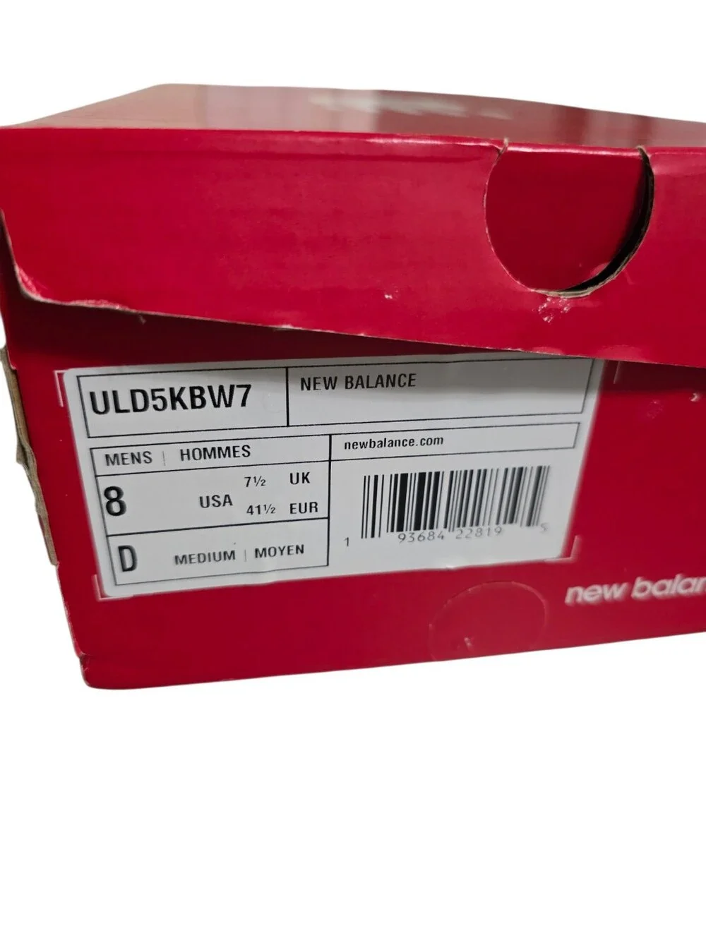 New Balance bootie construction